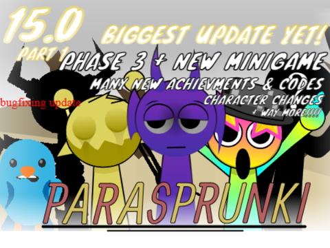 ParaSprunki UPDATE 15.0 PART 1 (Scratch Version)