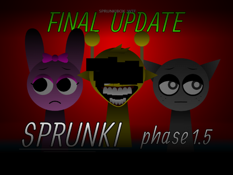 Sprunki phase 1.5 phase 1 style simon may be W.I.P